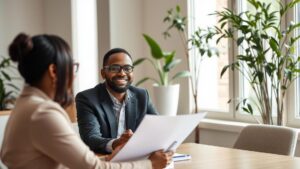 Aposentados do INSS no exterior acabaram com o IR de 25%; advogado orientando aposentado sobre direitos tributários.