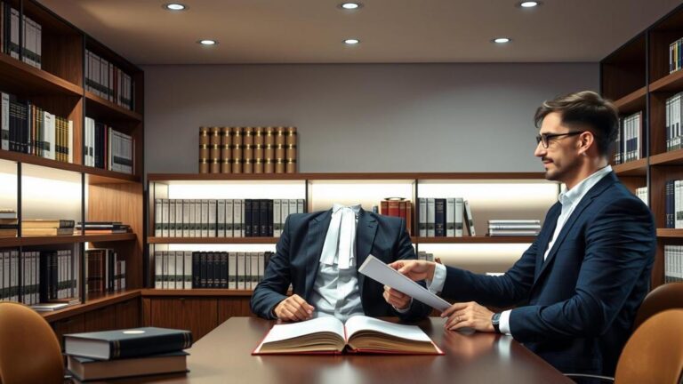 Advogado orientando aposentado sobre restituição do IR no escritório moderno após decisão do STF sobre alíquota de 25%.