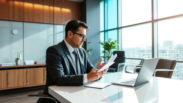 Advogado explicando para cliente aposentado sobre a liminar para suspender desconto de 25% do IR na aposentadoria.