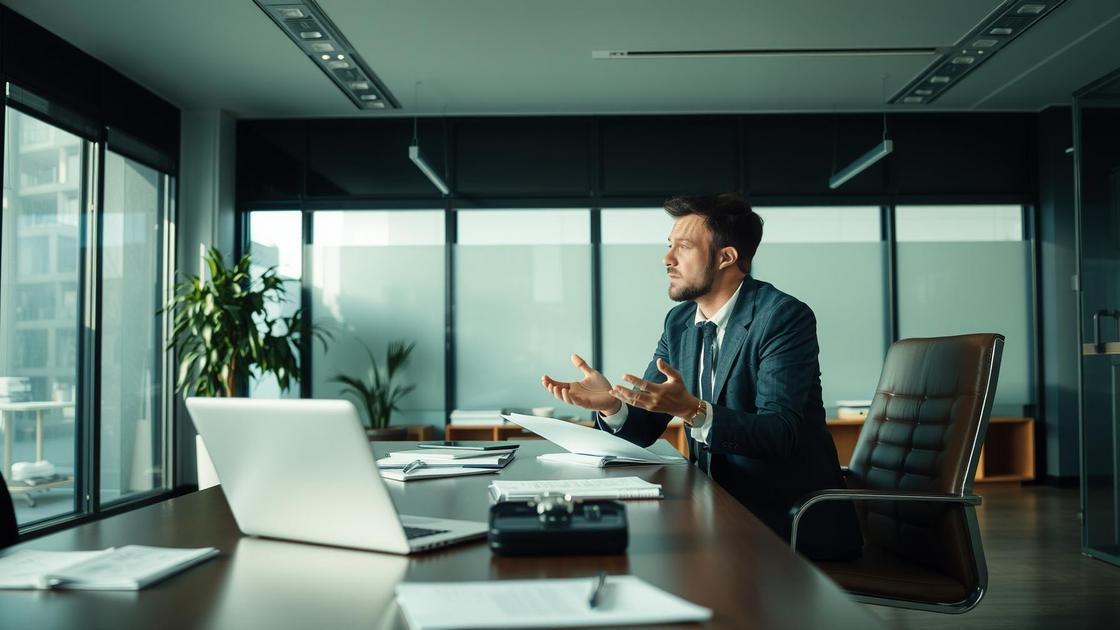 Advogado explica impacto da decisão do STF sobre IR de 25% para não-residentes em escritório moderno, transmitindo confiança e empatia.